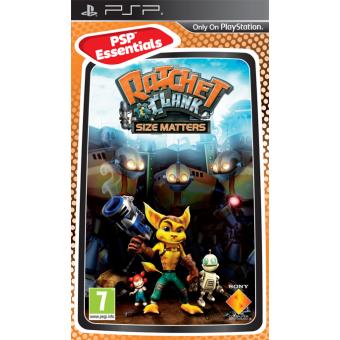 Jogo Mídia Física Rachet Clank Size Matters Original Psp - Sony