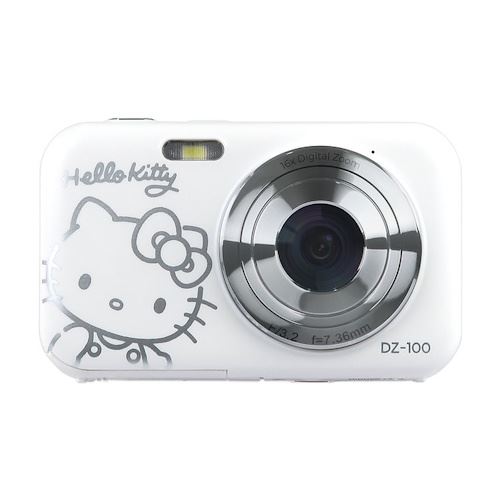 Máquina Fotográfica Compacta YASHICA DZ-100 Hello Kitty - Branco