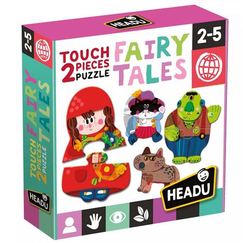 2 Pieces Touch Puzzle Fairy Tales