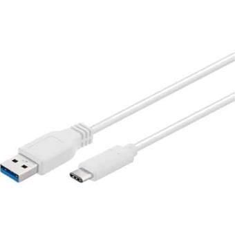Cabo Sinox USB 3.0 C - USB A - Branco