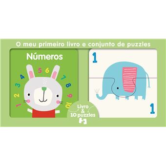 O Meu Primeiro Livro e Conjunto de Puzzles: Números