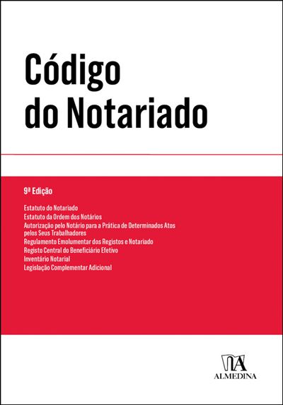 Código Do Notariado 9ª Edição Brochado Almedina Reis Fernando Dos