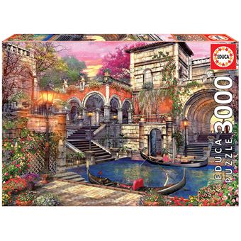 Puzzle 1000 peças CASCATA NA FLORESTA Educa -  - A loja de puzzles  online