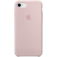 Capa Silicone Apple para iPhone 8 | 7 - Rosa Areia
