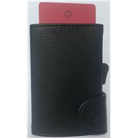 Porta Cartões C-Secure Vintage Preto 75C07