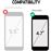 Película Protectora Ecrã Invisible Shield Glass Luxe para iPhone 6/6S - Preta_3