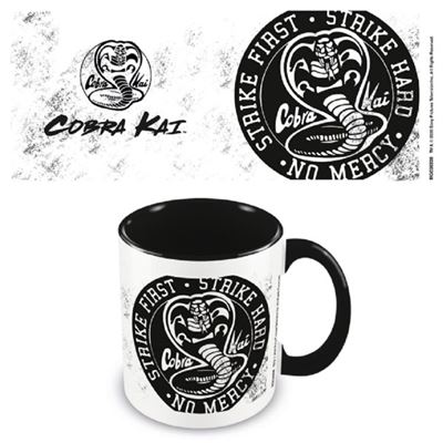 Caneca Série Cobra Kai Personagens - Interior E Alça Preta