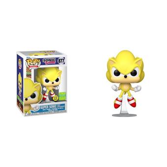 Funko Pop Sonic the Hedgehog Super Sonic primeira aparição exclusiva