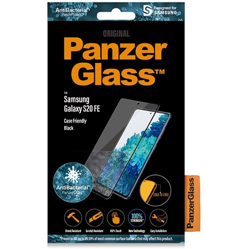 Película Ecrã Vidro Temperado Panzer Glass para Samsung Galaxy S20 FE