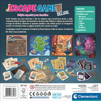 1º Escape Games - Jogos de Descoberta - Compra na