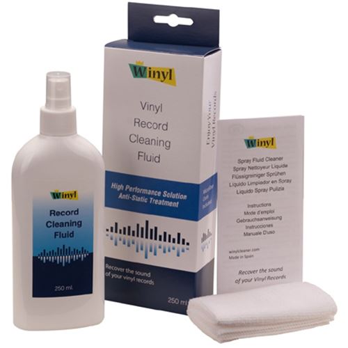 Líquido Limpeza para Discos Vinil Winyl WS250 - 250ml