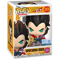 Funko Pop! Animation Figura de Vinyl Dragon Ball GT: Super Saiyan 4 Vegeta - Flocked - 2088 | Hipótese de Chase | Exclusivo Fnac