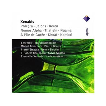 Xenakis | Phlegra, Jalons, Keren, Nomos Alpha, Thalleïn, Naama, Khoaï, Komboï, A l'Ile de Gorée (2CD)