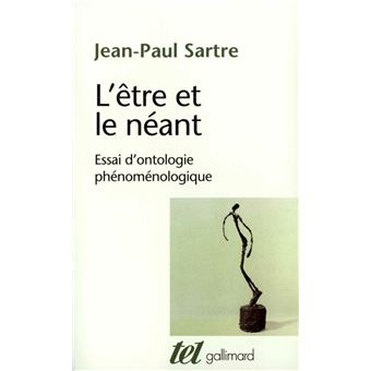 L'être et le néant. Essai d'ontologie phénoménologique