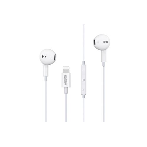 Auriculares com Conector Lightning WeFix - Branco