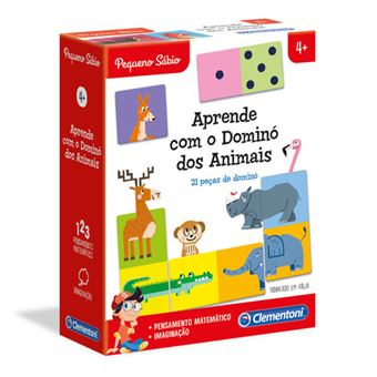 Animais - Jogo de Dominó em Português