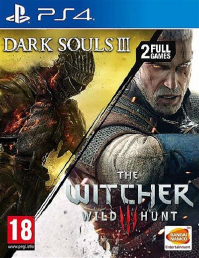 PS4 THE WITCHER 3: WILD HUNT + DARK SOUL III (2 EN 1)