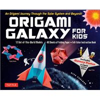 Origami galaxy for kids kit