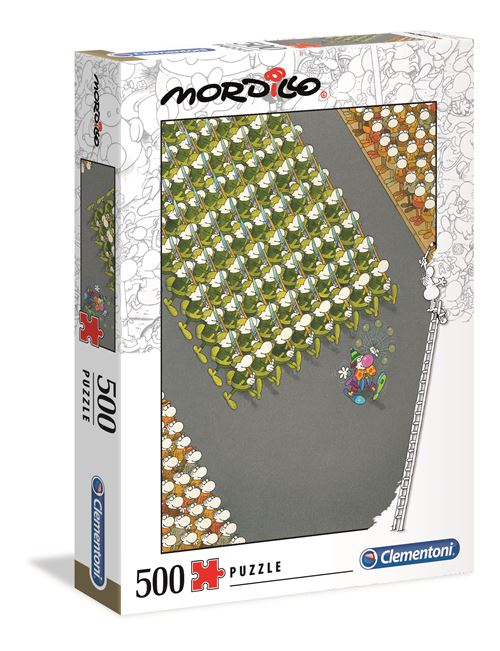 Puzzle Mordillo The March 500 Peças