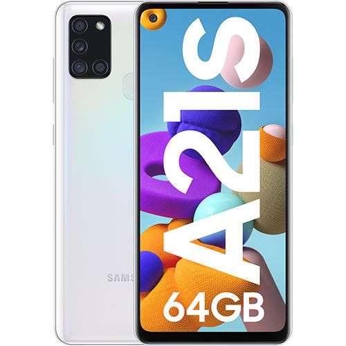 Smartphone Samsung Galaxy A21s - 64GB - Branco