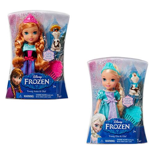 Mini Boneca Anna Frozen 15cm