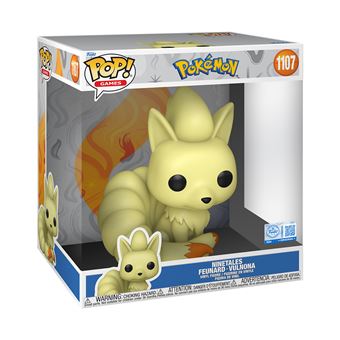 Funko Pop! Jumbo Games Figura de Vinyl Pokémon: Ninetales - 1107 - 1