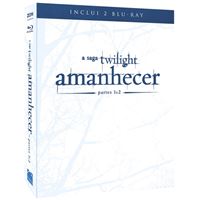 Pack A Saga Twilight: Amanhecer Parte 1 + 2 - Blu-ray