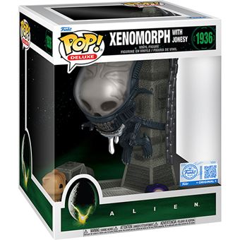 Funko Pop! Deluxe Figura de Vinyl Xenomorph with Jonesy: Alien - 1936 - 1