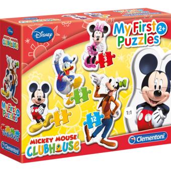 Puzzle Mickey - 3-6-9-12 Peças - Clementoni - 1