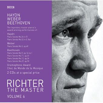 RICHTER THE MASTER VOL.6 (2CD)(IMP)