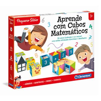 Aprende com Cubos Matemáticos - Clementoni
