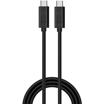 Cabo Ewent USB-C - Preto - 1m - 1
