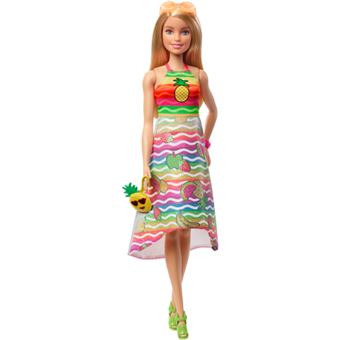 Original barbie dreamtopia crayola sereia barbie boneca brinquedos