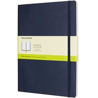 Caderno Liso Moleskine Soft XL Azul Escuro