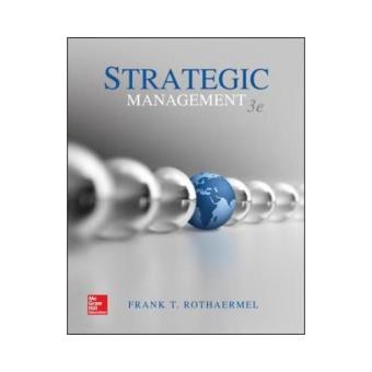 Strategic Management: Concepts - ROTHAERMEL, FRANK T. - Compra Livros ...