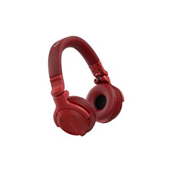 Auscultadores DJ Bluetooth HDJ-CUE1BT Pioneer - Vermelho