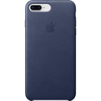 Capa Pele Apple para iPhone 8 Plus | 7 Plus - Azul Meia Noite