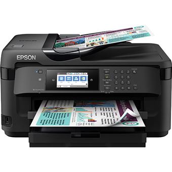 Impressora Multifunções Epson WorkForce WF-7710DWF - Preto