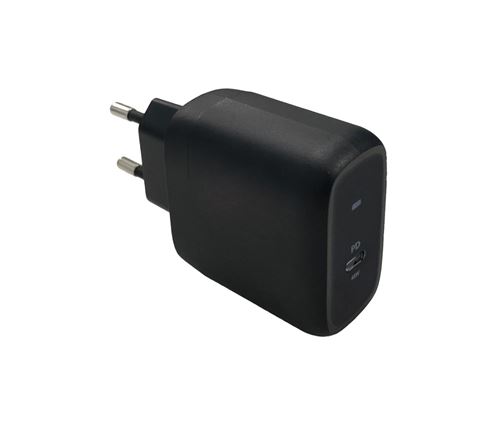 Carregador USB-C Accsup 45W + Cabo USB-C 1.8m - Preto