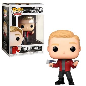 Funko Pop! TV – Black Mirror : Robert Daly – Figurine Vinyle 9 Cm, Sous Licence Officielle, Boîte Présentoir – Collection Black Mirror
