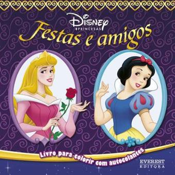 Princesas Disney - Os meus autocolantes para colorir (edição em