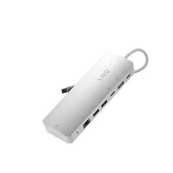 Adaptador HUB USB-C Pro Studio LINQ LQ49091PS 9 em 1 - 1