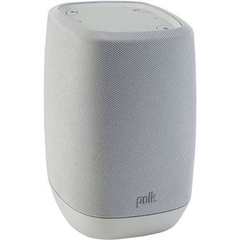 Coluna Bluetooth Polk Assist com Google Assistant - Branco
