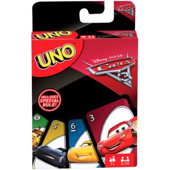 UNO Disney Cars 3 - Mattel