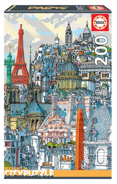 Puzzle 200 Paris Educa Citypuzzle