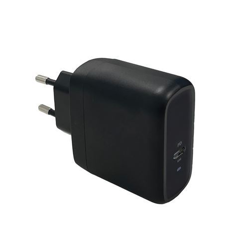 Carregador Accsup + Cabo USB-C 1.8m 65W - Preto