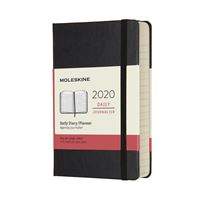 Agenda Diária 12 Meses 2020 Moleskine Bolso