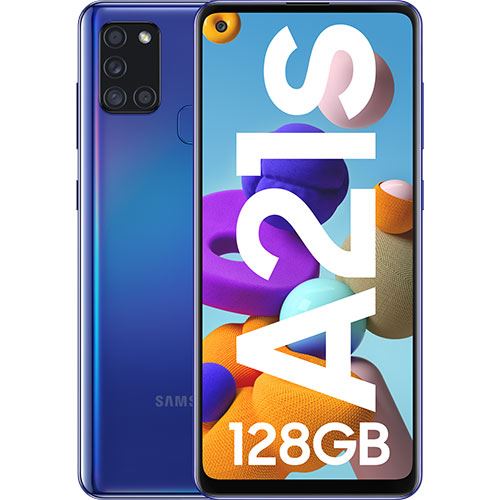 Smartphone Samsung Galaxy A21s - 128GB - Azul