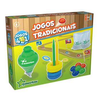 Jogos Tradicionais 4 em 1 - Science4you