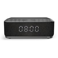 Rádio Despertador Bigben com Carregador Wireless - Preto
